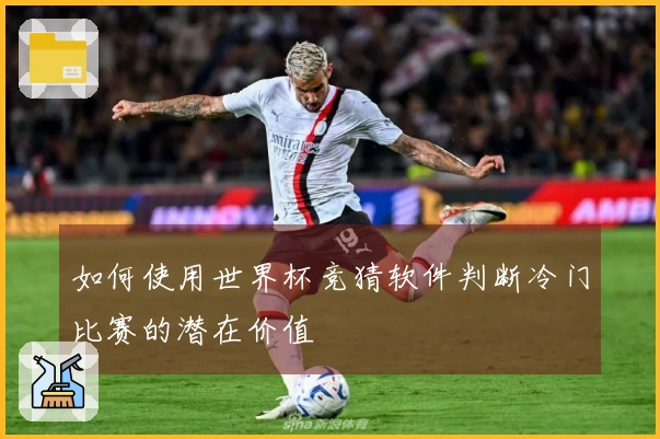 如何使用世界杯竞猜软件判断冷门比赛的潜在价值